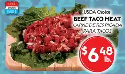 La Chiquita Food Market USDA Choice BEEF TACO MEAT offer