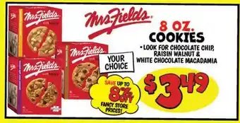 Ollie's MRS. FIELD'S COOKIES offer