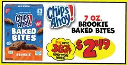 Ollie's CHIPS AHOY! 7 OZ. BROOKIE BAKED BITES offer