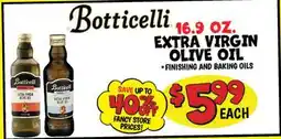 Ollie's BOTTICELLI 16.9 OZ. EXTRA VIRGIN OLIVE OIL offer