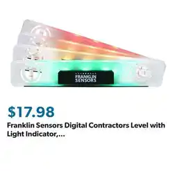 Sam's Club Franklin Sensors Digital Contractors Level with Light Indicator, Turns Green When Level offer
