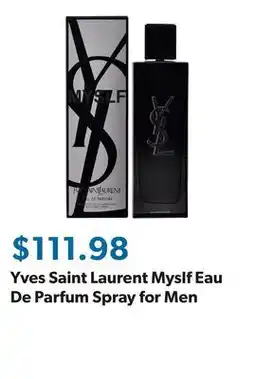 Sam's Club Yves Saint Laurent Myslf Eau De Parfum Spray for Men offer