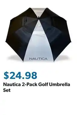Sam's Club Nautica 2-Pack Golf Umbrella Set offer
