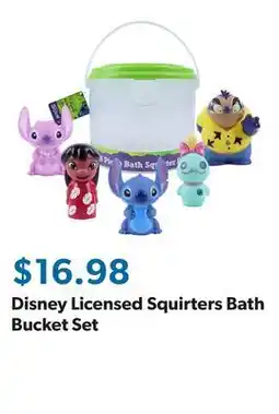 Sam's Club Disney Licensed Squirters Bath Bucket Set offer