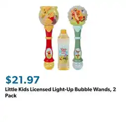 Sam's Club Little Kids Licensed Light-Up Bubble Wands offer