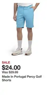 TJ Maxx Made In Portugal Percy Golf Shorts offer