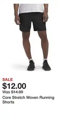 TJ Maxx Core Stretch Woven Running Shorts offer