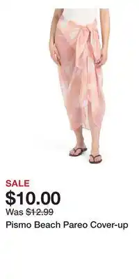 TJ Maxx Pismo Beach Pareo Cover-up offer