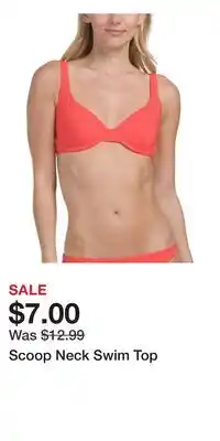 TJ Maxx Scoop Neck Swim Top offer