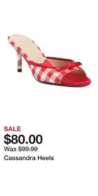 TJ Maxx Cassandra Heels offer