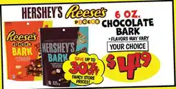 Ollie's HERSHEY'S REESE'S PIECES 6 OZ. CHOCOLATE BARK offer