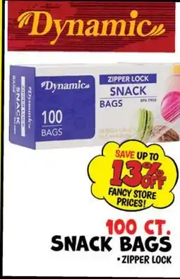 Ollie's 100 CT. SNACK BAGS offer