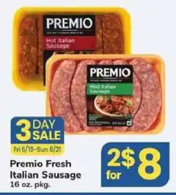 Safeway Premio Fresh Italian Sausage offer