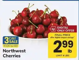 Safeway Northwest Cherries offer