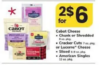 Safeway Cabot Cheese offer
