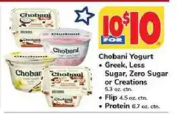 Safeway Chobani Yogurt offer