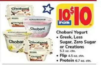 Safeway Chobani Yogurt offer