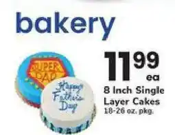 Safeway 8 Inch Single Layer Cakes offer