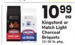 Safeway Kingsford or Match Light Charcoal Briquets offer