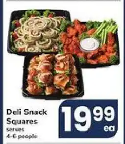 Safeway Deli Snack Squares offer