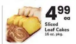 Safeway Sliced Loaf Cakes offer