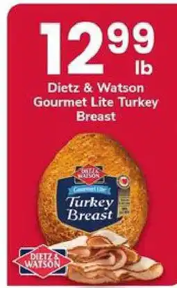 Safeway Dietz & Watson Gourmet Lite Turkey Breast offer