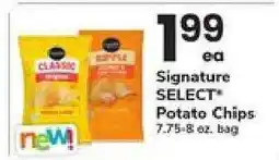 Safeway Signature SELECT Potato Chips offer