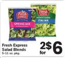 Safeway Fresh Express Salad Blends offer
