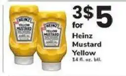 Safeway Heinz Mustard Yellow offer
