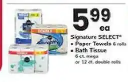 Safeway Signature Select offer