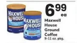 Safeway Maxwell House Ground Coffee offer