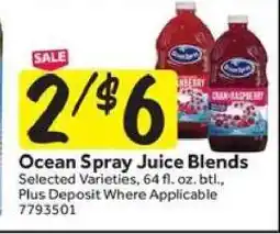 Stop&Shop Ocean Spray Juice Blends offer