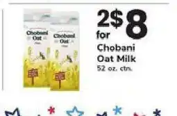 Safeway Chobani Oat Milk offer