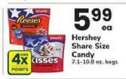 Safeway Hershey Share Size Candy offer