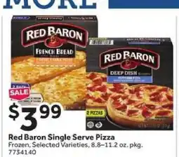 Stop&Shop Red Baron Single Serve Pizza offer