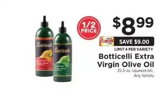 ShopRite Botticelli Extra Virgin Olive Oil offer