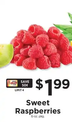 ShopRite Sweet Raspberries offer
