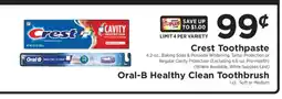 ShopRite Crest Toothpaste offer