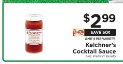ShopRite Kelchner's Cocktail Sauce offer