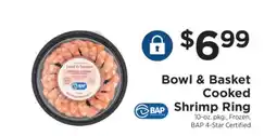 ShopRite Bowl & Basket Cooked Shrimp Ring offer