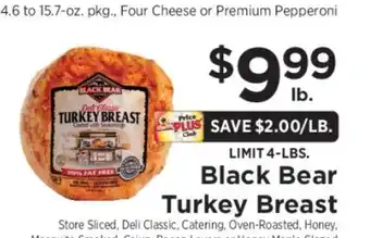 ShopRite Black Bear Turkey Breast offer