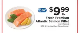ShopRite Fresh Premium Atlantic Salmon Fillet offer