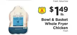 ShopRite Bowl & Basket Whole Fryer Chicken offer