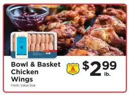 ShopRite Bowl & Basket Chicken Wings offer