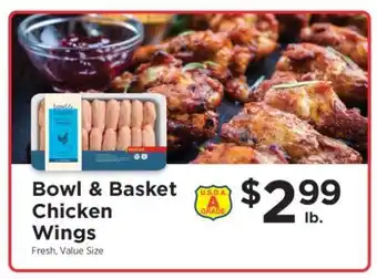 ShopRite Bowl & Basket Chicken Wings offer