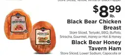 ShopRite Black Bear Chicken Breast & Black Bear Honey Tavern Ham offer