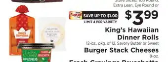 ShopRite King's Hawaiian Dinner Rolls offer