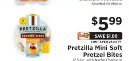 ShopRite Pretzilla Mini Soft Pretzel Bites offer