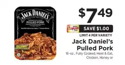 ShopRite Jack Daniel's Pulled Pork offer