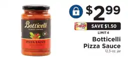 ShopRite Botticelli Pizza Sauce offer